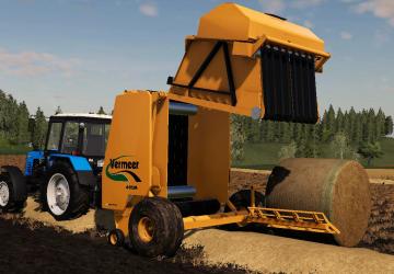 Vermeer 605M/605N version 1.0 for Farming Simulator 2019 (v1.6.0.0)