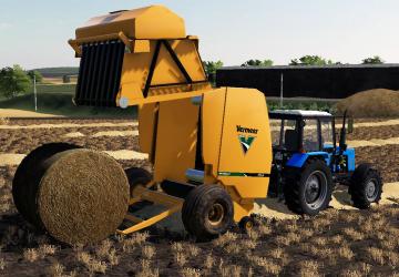 Vermeer 605M/605N version 1.0 for Farming Simulator 2019 (v1.6.0.0)