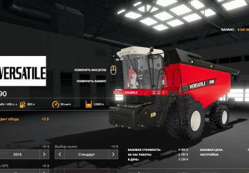Versatile RT490 version 1.0.0.0 for Farming Simulator 2019 (v1.3.х)