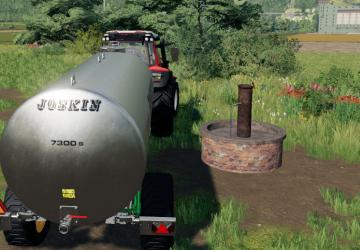 Village Fountain version 1.0.0.0 for Farming Simulator 2019