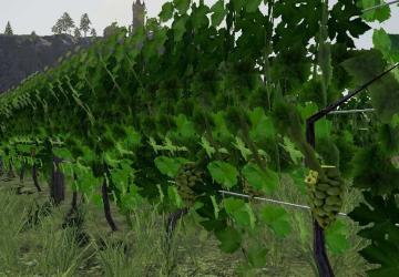 Vineyard version 1.0.0.0 for Farming Simulator 2019 (v1.4х)