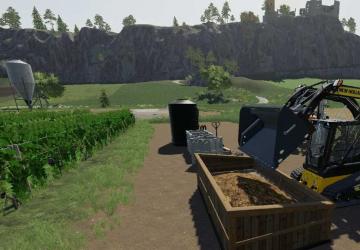 Vineyard version 1.0.0.0 for Farming Simulator 2019 (v1.4х)