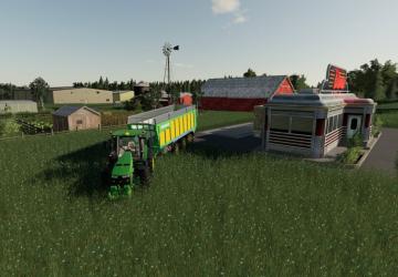 Vintage Diner version 1.1.0.0 for Farming Simulator 2019 (v1.7.x)