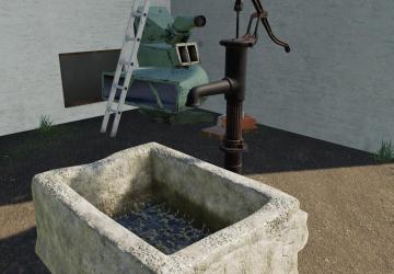Vintage water pump version 1.1.0.0 for Farming Simulator 2019 (v1.5.х)