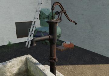 Vintage water pump version 1.1.0.0 for Farming Simulator 2019 (v1.5.х)