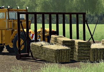 Sled with Straw Pickup Function version 1.0 for Farming Simulator 2019 (v1.5.1.0)