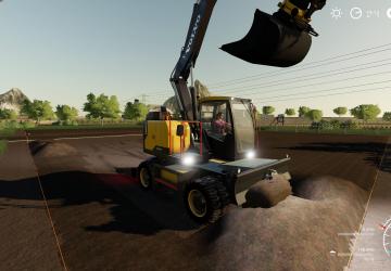 Volvo 150 EWR - 150E (Controls Fix) version 1.0 for Farming Simulator 2019 (v1.6.0.0)