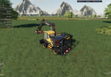 Volvo 150 Mower / TP Signs version 1.0 for Farming Simulator 2019 (v1.6.0.0)