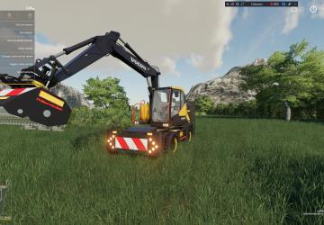 Volvo 150 Mower / TP Signs version 1.0 for Farming Simulator 2019 (v1.6.0.0)