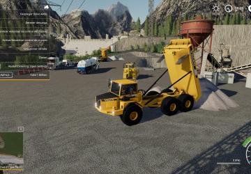 Volvo A25C version 1.0.0.0 for Farming Simulator 2019 (v1.5.х)