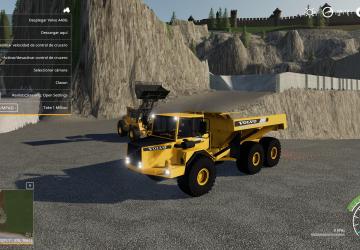 Volvo A25C version 1.0.0.0 for Farming Simulator 2019 (v1.5.х)