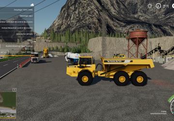 Volvo A25C version 1.0.0.0 for Farming Simulator 2019 (v1.5.х)