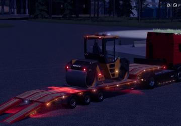 Volvo DD-105 Road Compactor version 1.1 for Farming Simulator 2019 (v1.7.1.0)