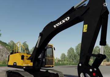 Volvo EC300E version 1.0 for Farming Simulator 2019 (v1.2.0.1)