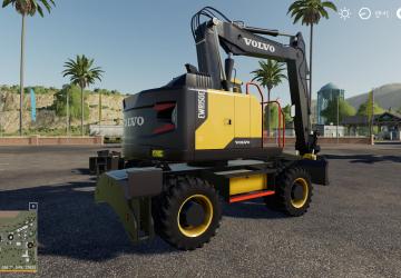 Volvo EWR150E version 1.0.0.1 for Farming Simulator 2019 (v1.5.1.0)