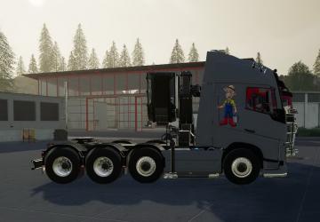 Volvo FH16 2018 Pernilla holmboe version 1.3 for Farming Simulator 2019 (v1.5.х)