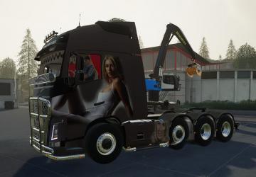 Volvo FH16 2018 Pernilla holmboe version 1.3 for Farming Simulator 2019 (v1.5.х)