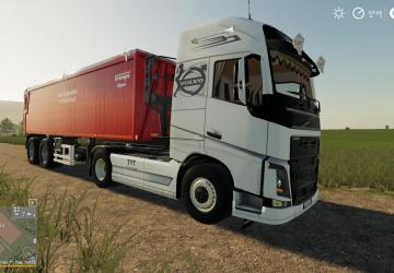 Volvo FH16 2018 TYT version 1.0.0.0 for Farming Simulator 2019 (v1.4х)