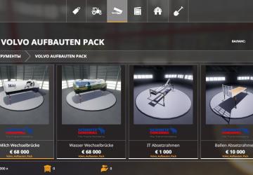Volvo FH16 + Bodies version 1.0.0.0 for Farming Simulator 2019 (v1.3.х)