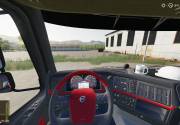 Volvo FMX 6x4 Grue version 1.1 for Farming Simulator 2019 (v1.5.1.0)