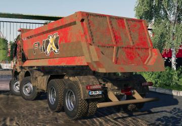 Volvo FMX 8x4 Hardox Tipper version 1.0 for Farming Simulator 2019 (v1.7.1.0)