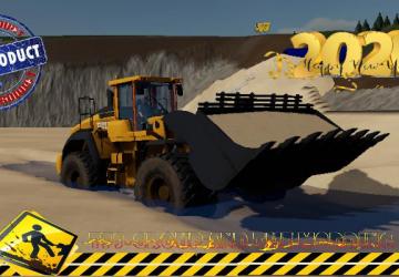 Volvo L350H version 1.5 for Farming Simulator 2019 (v1.5.1.0)