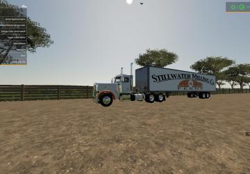 Wabash 53ft Dry Van version 2.0 for Farming Simulator 2019 (v1.6.0.0)