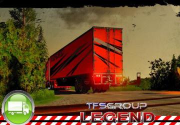 Wabash 53ft TOPRUN version 1.5 for Farming Simulator 2019 (v1.5.1.0)