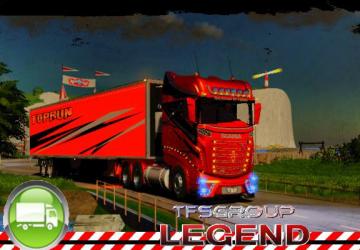 Wabash 53ft TOPRUN version 1.5 for Farming Simulator 2019 (v1.5.1.0)