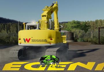 Wacker Neuson ET145 version 1.5 for Farming Simulator 2019 (v1.6.0.0)