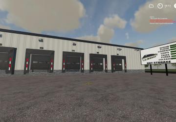 Warehouse DryStorage version 1.0 for Farming Simulator 2019 (v1.5.1.0)