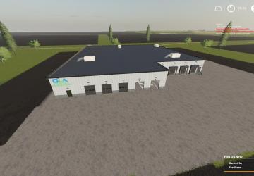 Warehouse DryStorage version 1.0 for Farming Simulator 2019 (v1.5.1.0)