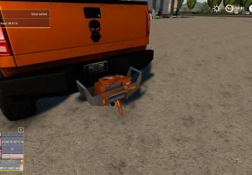 Warn Bumper Attachable Winch version 1.0.0.0 for Farming Simulator 2019 (v1.3.х)