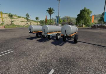 Wasser Und Milch Fass version 1.1 for Farming Simulator 2019