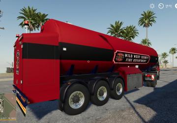 Water Tanker Tender version 2.0 for Farming Simulator 2019 (v1.7.x)