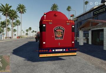 Water Tanker Tender version 2.0 for Farming Simulator 2019 (v1.7.x)