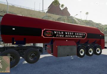 Water Tanker Tender version 2.0 for Farming Simulator 2019 (v1.7.x)