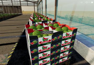 Watermelon Greenhouse version 1.0.0.0 for Farming Simulator 2019 (v1.4х)