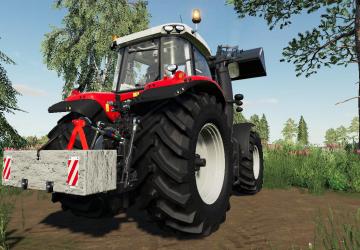 Weight 1000KG version 1.0.0.0 for Farming Simulator 2019 (v1.6.0.0)
