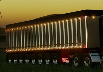 West EP End Dump Pack version 1.0.0.1 for Farming Simulator 2019 (v1.7.x)