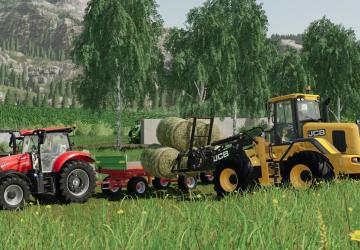 Wheel Loader Bale Fork version 1.0.0.0 for Farming Simulator 2019