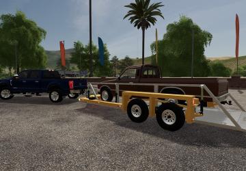 Wilson Dropdeck Trailer version 1.0 for Farming Simulator 2019 (v1.5.x)