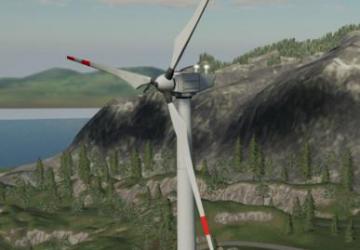 Windturbine (big) version 1.0.0.0 for Farming Simulator 2019 (v1.4х)
