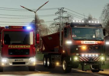 Winter Service Unimog 2450 6x6 version 1.0.0.0 for Farming Simulator 2019 (v1.5.х)