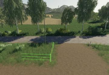 Wood Fenced Pack version 1.0 for Farming Simulator 2019