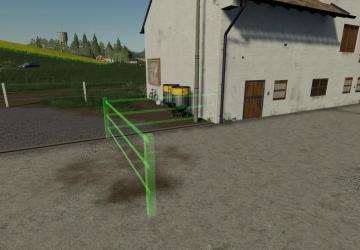 Wood Fenced Pack version 1.0 for Farming Simulator 2019