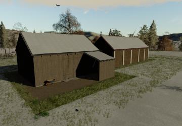 Wooden Barns version 1.0.0.0 for Farming Simulator 2019