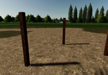 Wooden Fence 2 version 1.0 for Farming Simulator 2019