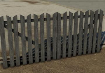 Wooden Fence version 1.1.0.0 for Farming Simulator 2019