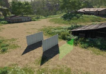 Wooden fences version 1.0 for Farming Simulator 2019 (v1.3.х)